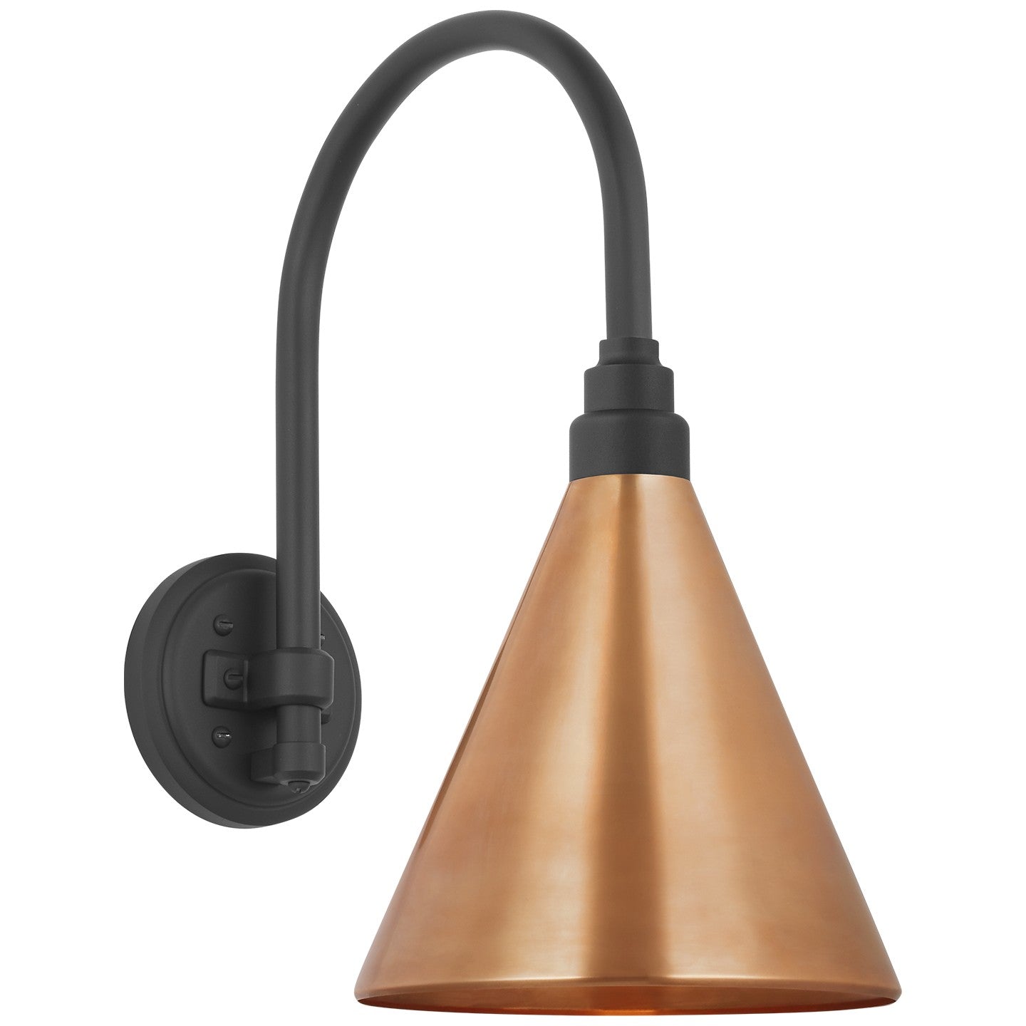 Visual Comfort Signature - TOB 2814MBK/S10-SC - LED Barn Light - Academy Barn Light - Matte Black