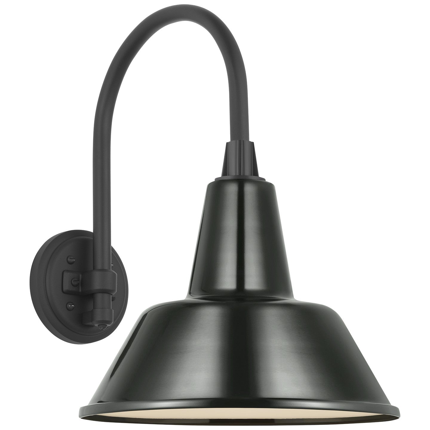 Visual Comfort Signature - TOB 2814MBK/S1-G - LED Barn Light - Academy Barn Light - Matte Black