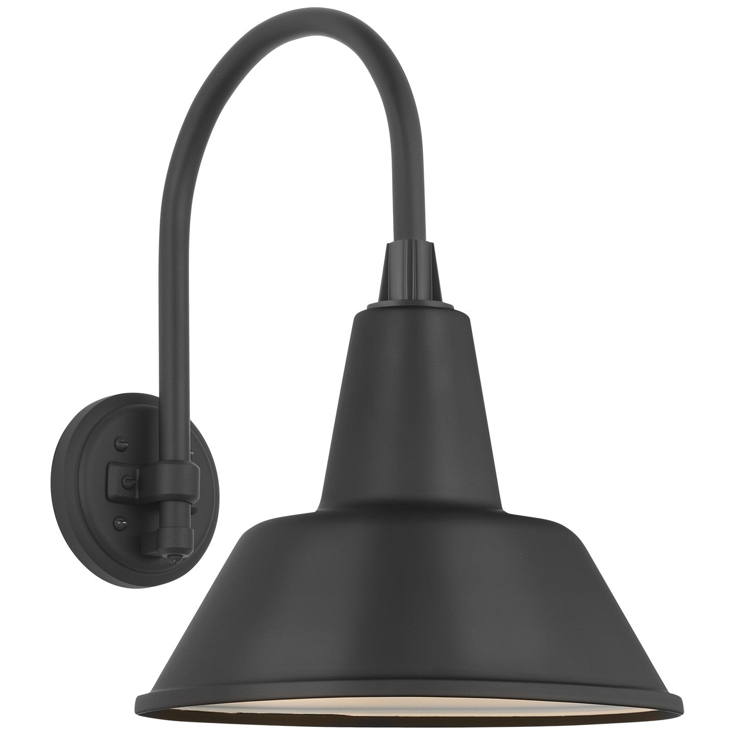 Visual Comfort Signature - TOB 2814MBK/S1-MBK - LED Barn Light - Academy Barn Light - Matte Black