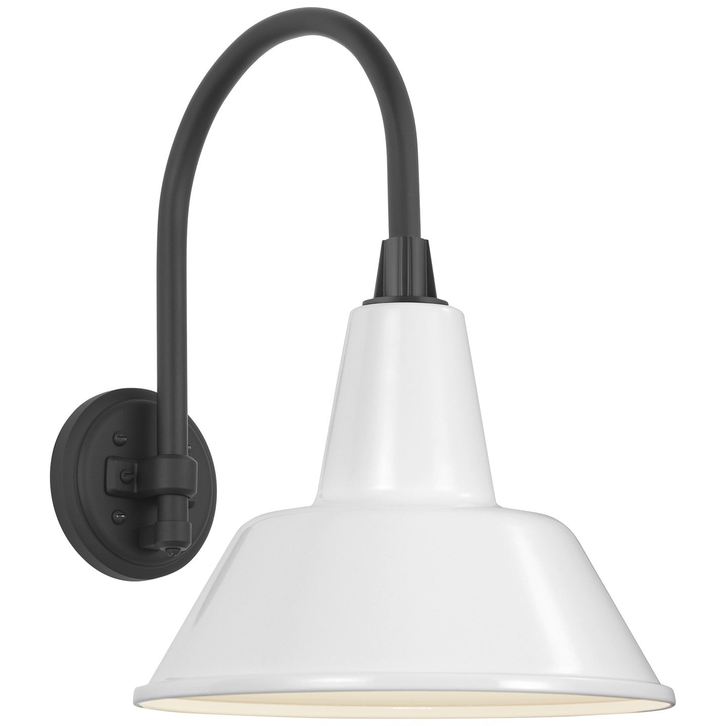 Visual Comfort Signature - TOB 2814MBK/S1-WHT - LED Barn Light - Academy Barn Light - Matte Black