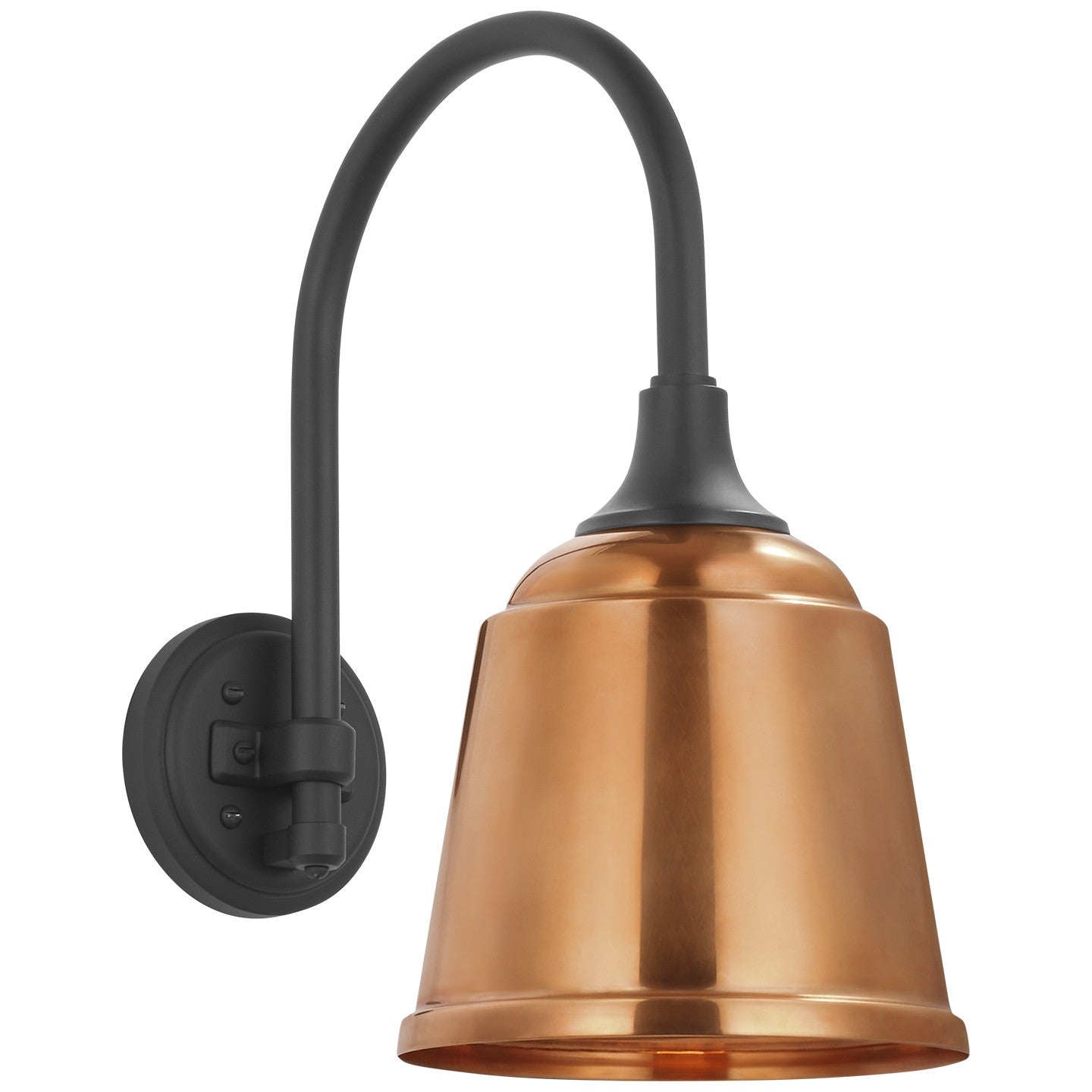 Visual Comfort Signature - TOB 2814MBK/S5-SC - LED Barn Light - Academy Barn Light - Matte Black