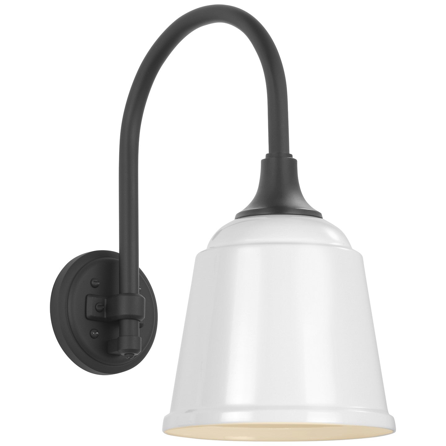 Visual Comfort Signature - TOB 2814MBK/S5-WHT - LED Barn Light - Academy Barn Light - Matte Black