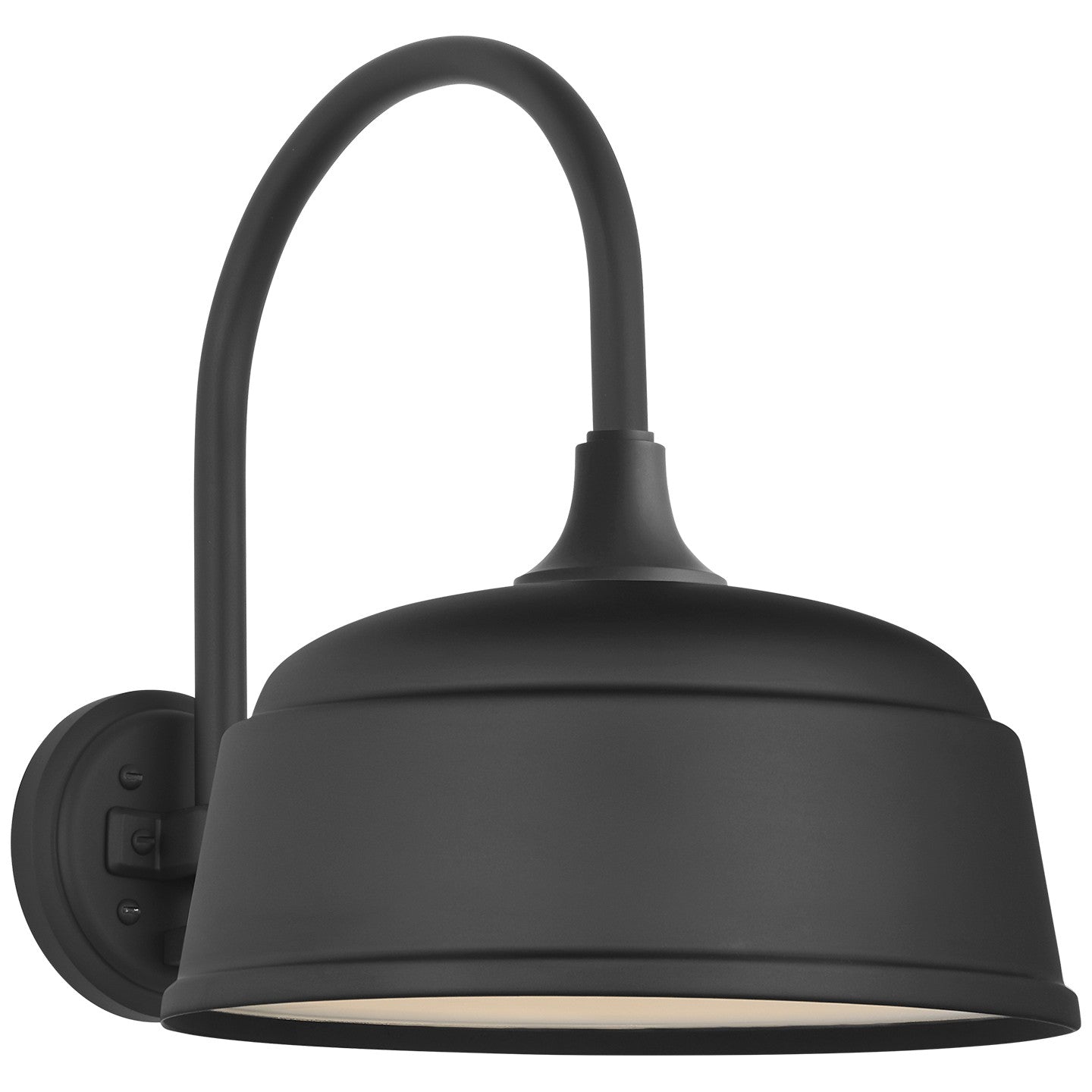 Visual Comfort Signature - TOB 2814MBK/S6-MBK - LED Barn Light - Academy Barn Light - Matte Black