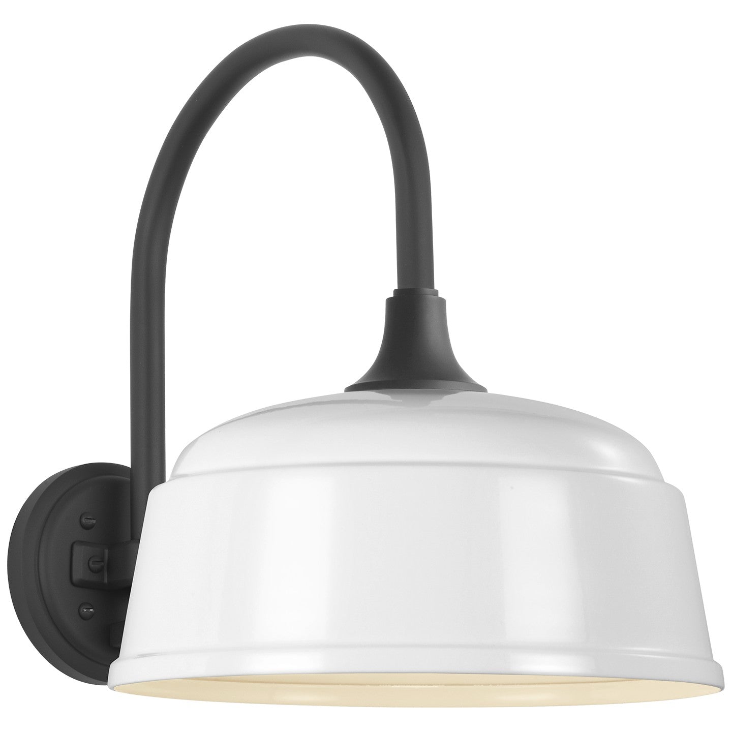 Visual Comfort Signature - TOB 2814MBK/S6-WHT - LED Barn Light - Academy Barn Light - Matte Black
