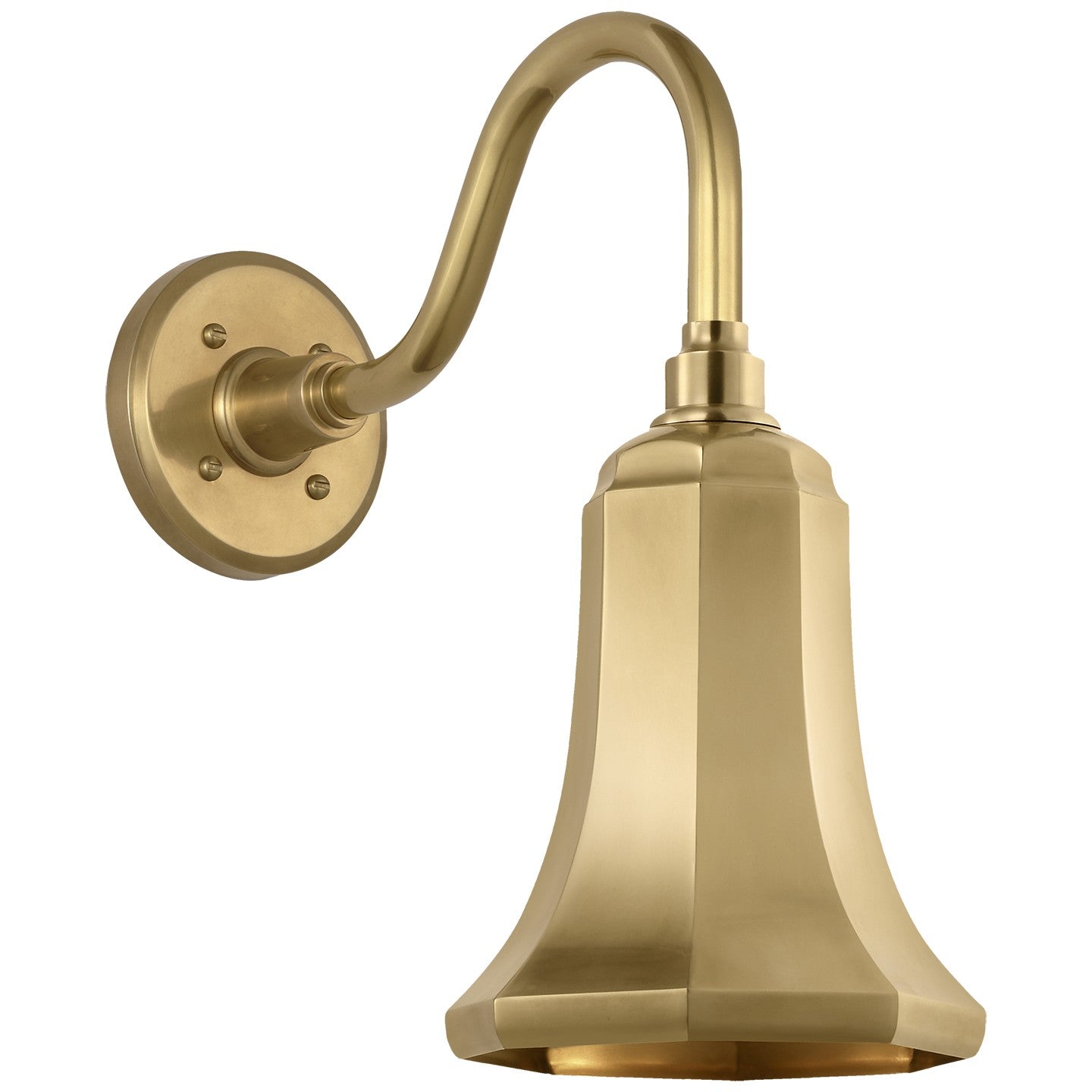 Visual Comfort Signature - TOB 2816HAB/S8-HAB - LED Barn Light - Academy Barn Light - Hand-Rubbed Antique Brass
