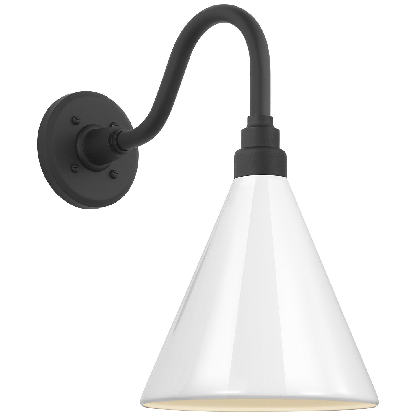 Visual Comfort Signature - TOB 2816MBK/S10-WHT - LED Barn Light - Academy Barn Light - Matte Black