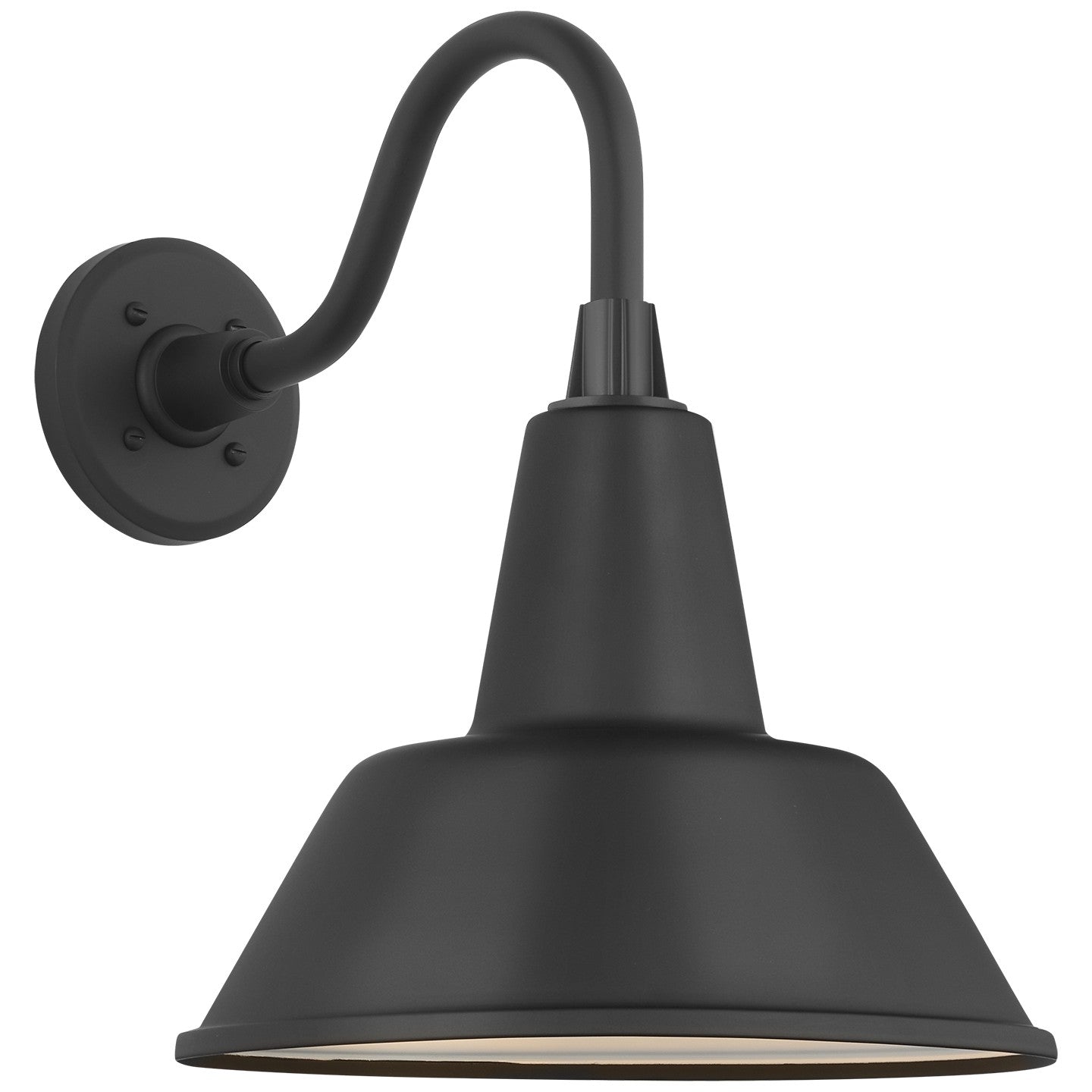 Visual Comfort Signature - TOB 2816MBK/S1-MBK - LED Barn Light - Academy Barn Light - Matte Black
