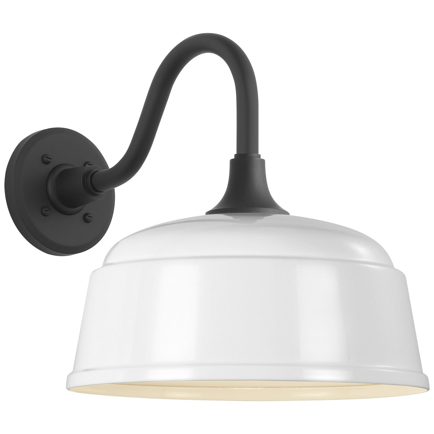 Visual Comfort Signature - TOB 2816MBK/S6-WHT - LED Barn Light - Academy Barn Light - Matte Black