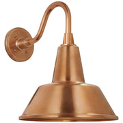 Visual Comfort Signature - TOB 2816SC/S1-SC - LED Barn Light - Academy Barn Light - Soft Copper