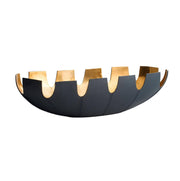 Arteriors - ATI13 - Centerpiece - Triomphe - Navy/Antique Brass