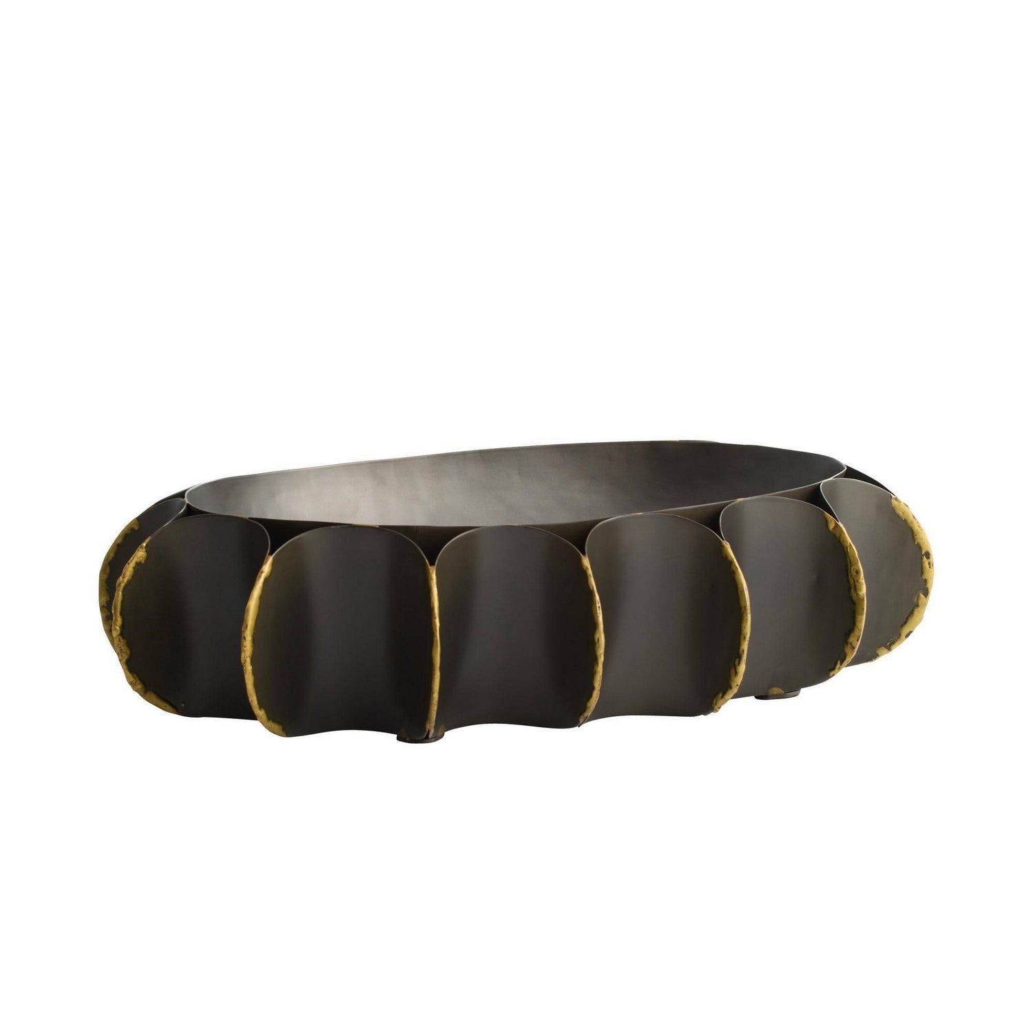 Arteriors - ATI14 - Centerpiece - Morrison - Natural Iron/Antique Brass