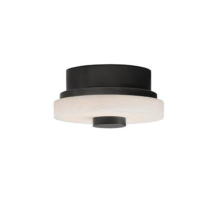 Arteriors - DFC28 - LED Flush Mount - Moers - White/English Bronze