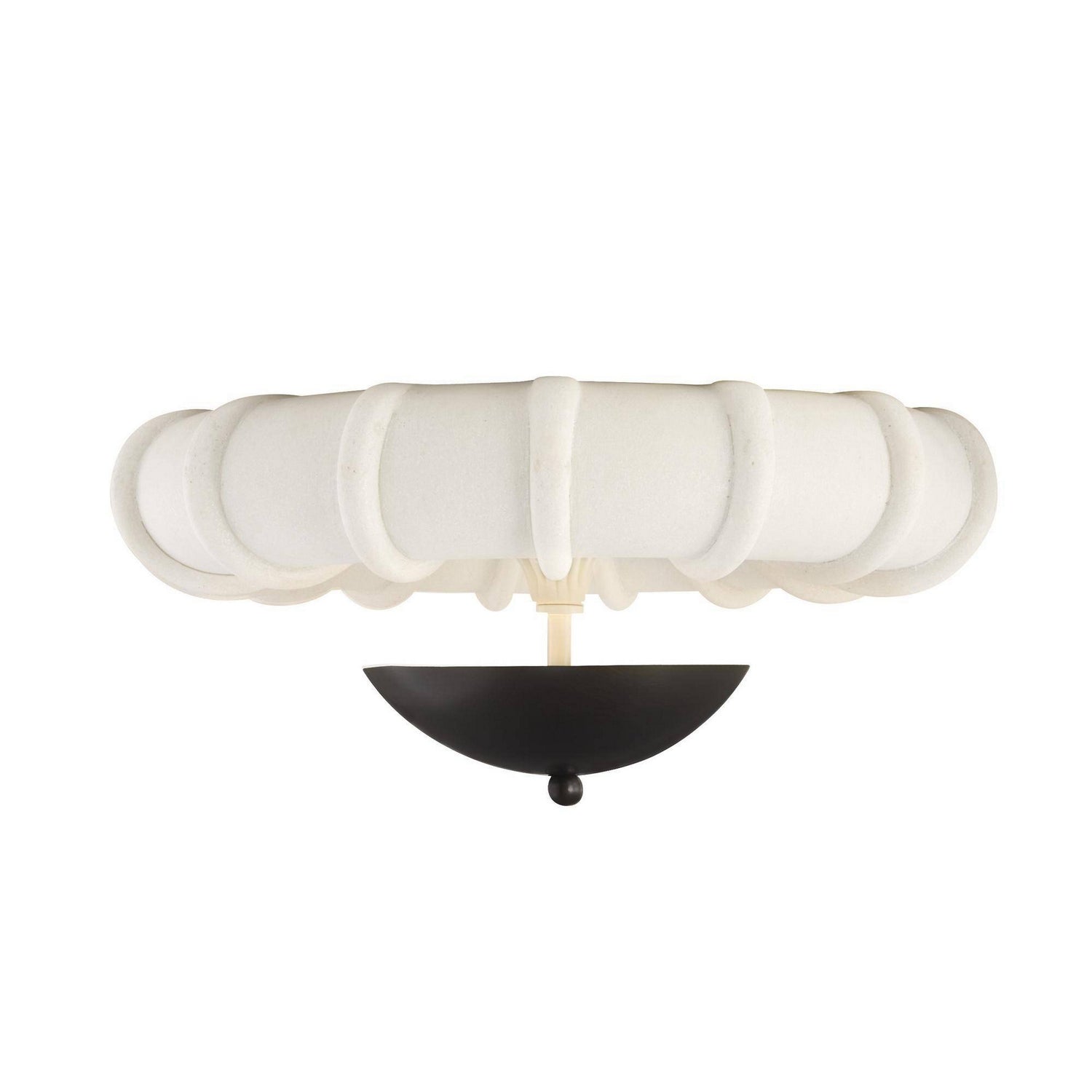 Arteriors - DFC36 - LED Flush Mount - Camella - Ivory/English Bronze