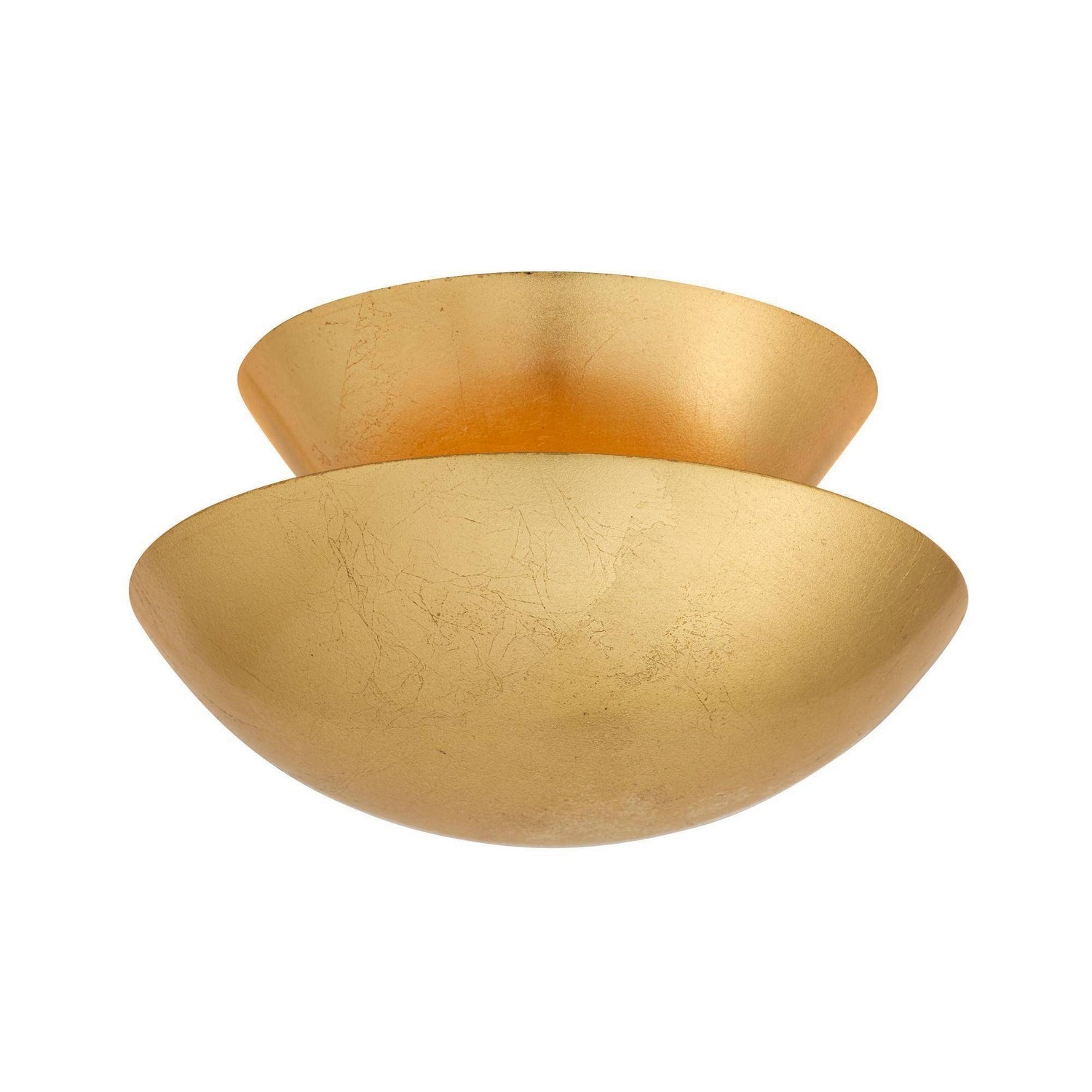 Arteriors - DFC38 - LED Flush Mount - Florko - Gold Leaf
