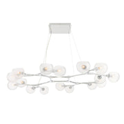 Arteriors - DLC53 - 16 Light Chandelier - Mahowald - Chrome/Clear Crackle