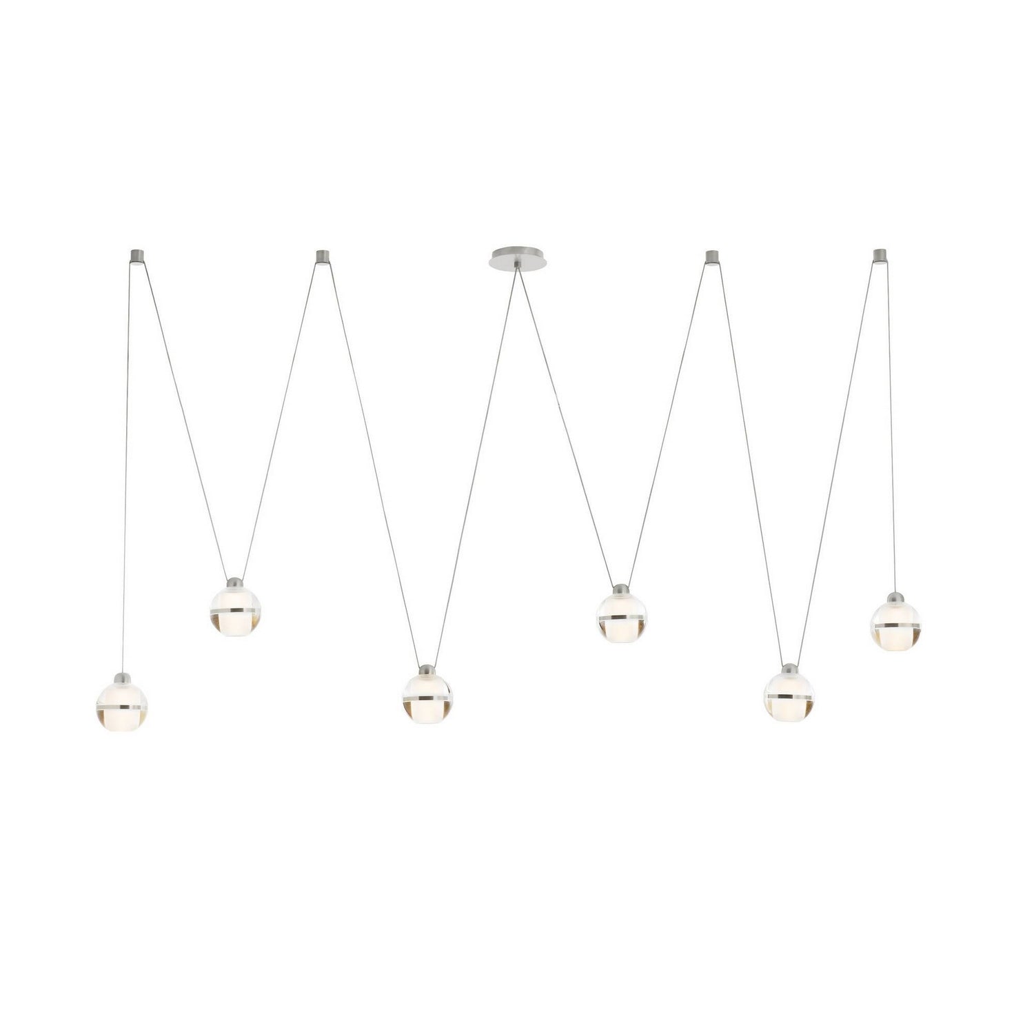 Arteriors - DLC58 - LED Chandelier - Noble - Clear/Chrome