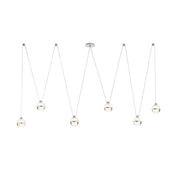 Arteriors - DLC58 - LED Chandelier - Noble - Clear/Chrome