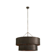 Arteriors - DMI31 - Six Light Chandelier - Hecche - Carbon/Bronze