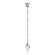 Arteriors - DPC36 - LED Pendant - Berkley - Clear/Vintage Silver