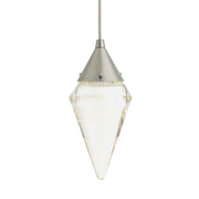 Arteriors - DPC39 - LED Pendant - Berkley - Clear/Vintage Silver