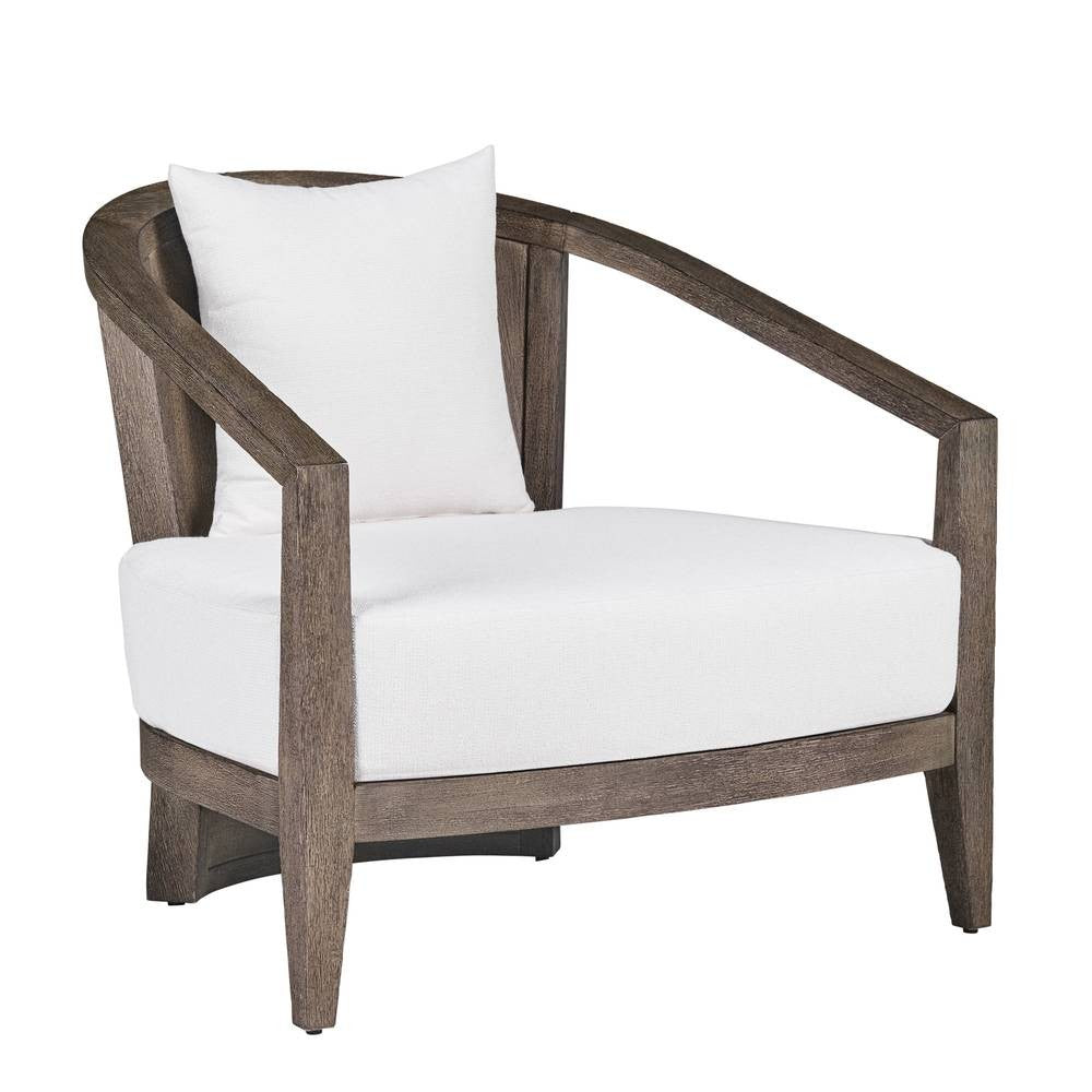 Arteriors - FRS29 - Outdoor Lounge Chair - Sobek - Pearl/Kona
