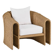 Arteriors - FRS34 - Outdoor Lounge Chair - Julien - Pearl/Tan