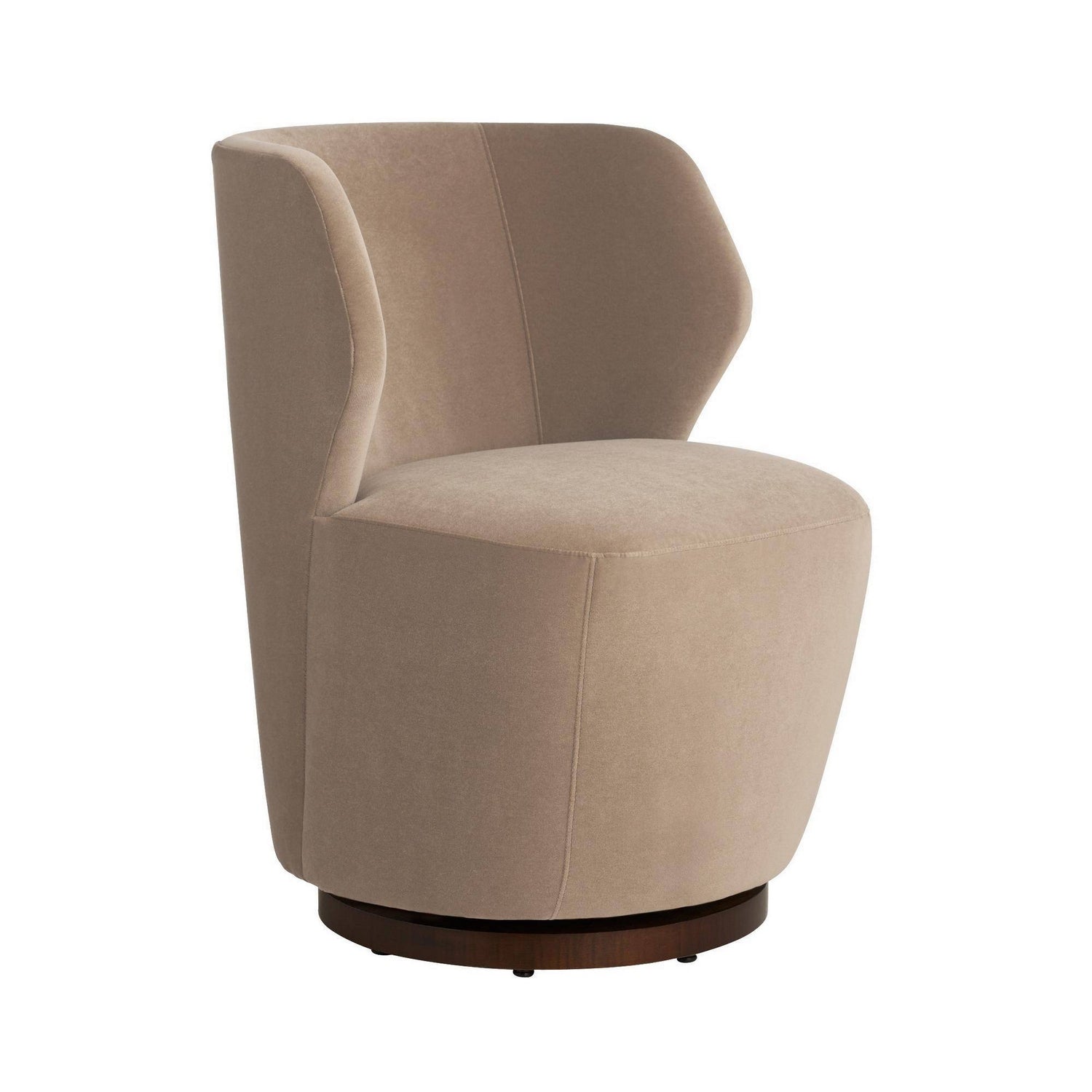 Arteriors - FRU15 - Chair - Poppy - Cocoa/Dark Walnut