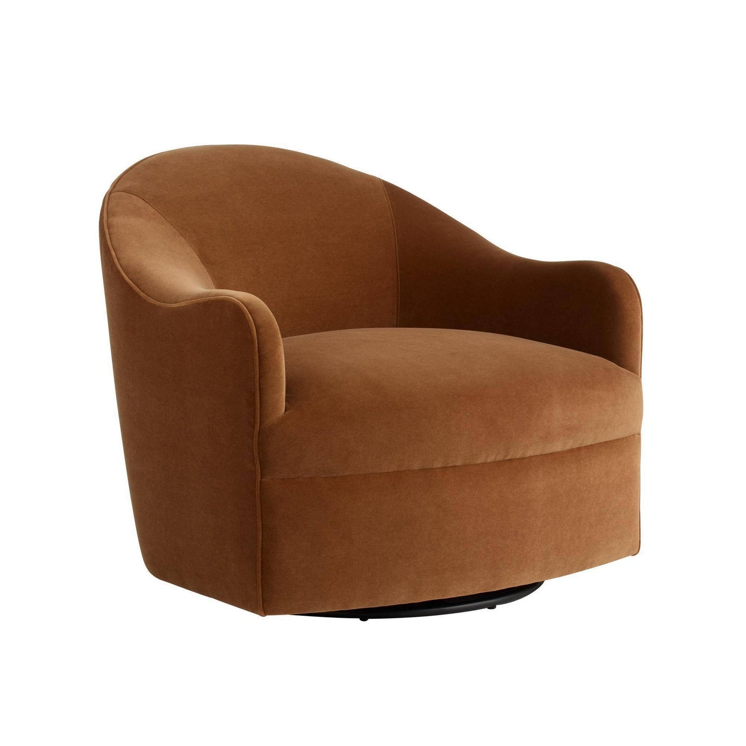 Arteriors - FRU19 - Chair - Delfino - Cider/Blackened Iron