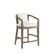 Arteriors - FSS16 - Outdoor Counter Stool - Sobek - Pearl/Kona