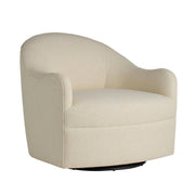 Arteriors - FRU18 - Chair - Delfino - Oxford White/Blackened Iron