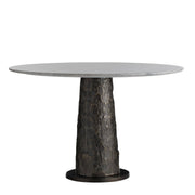 Arteriors - GDFDI01 - Entry Table - Faun - White/Blackened Bronze