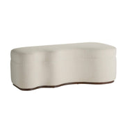 Arteriors - GDFHU02 - Bench - Shoal - Sand/Dark Walnut