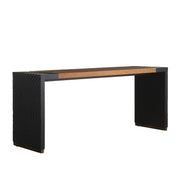 Arteriors - GDFLM01 - Console - Drift - Mottled Brown/Black