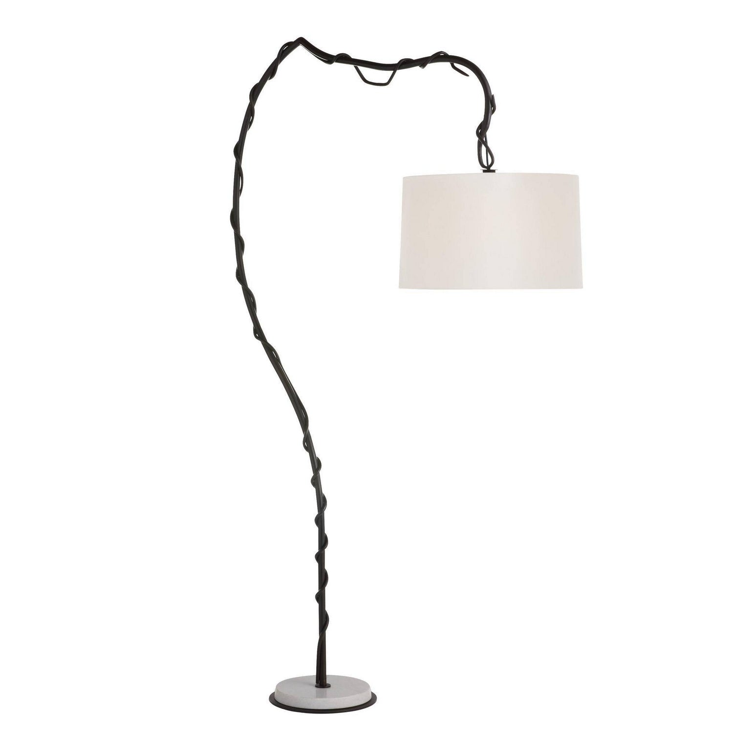 Arteriors - GDPFI02-SH070 - One Light Floor Lamp - Muscadine - Bronze/White