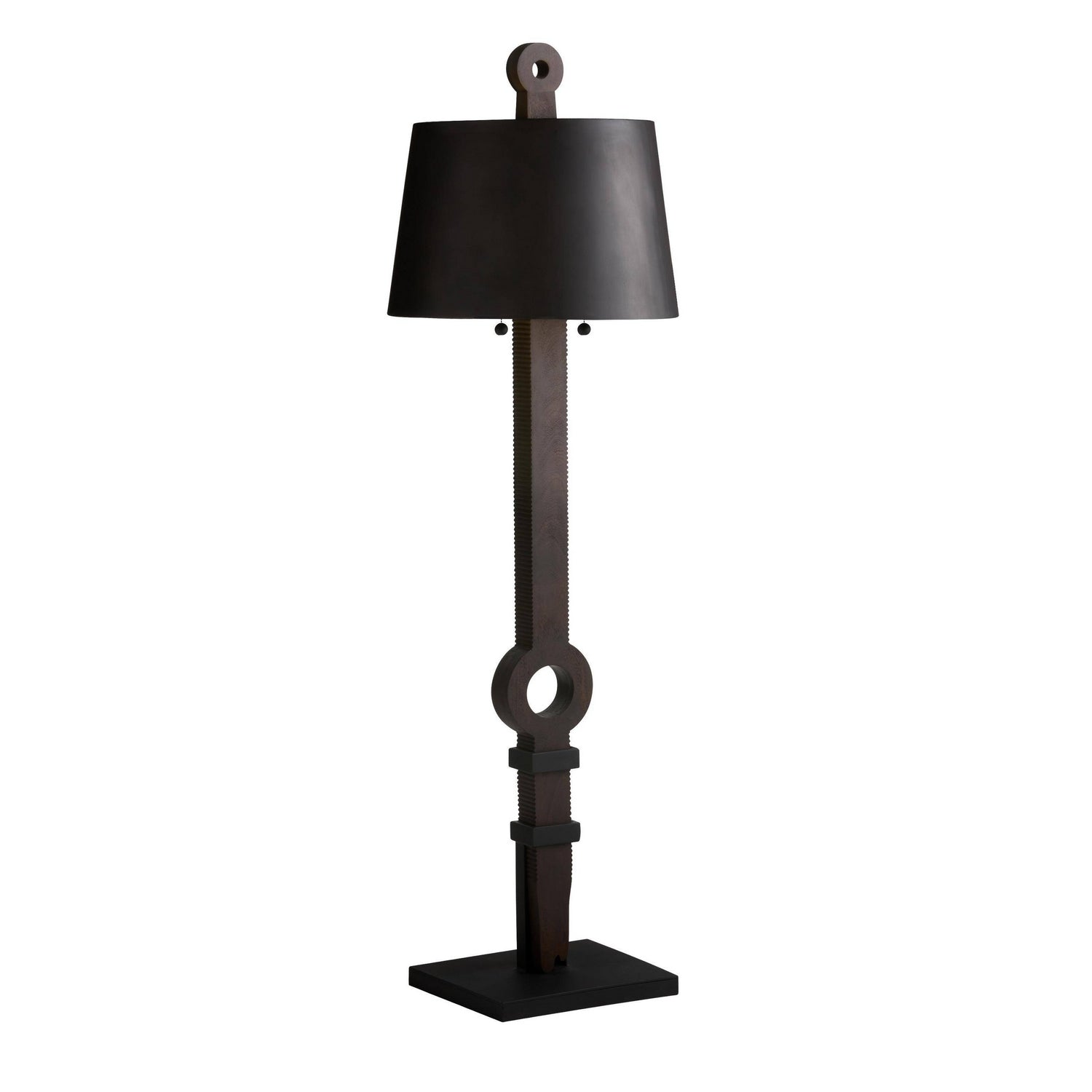 Arteriors - GDPFI03 - Two Light Floor Lamp - Totem - Ebony/Bronze