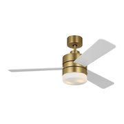 Generation Lighting - 3ERAR44BBSD - 44" Ceiling Fan - Era 44 LED - Burnished Brass
