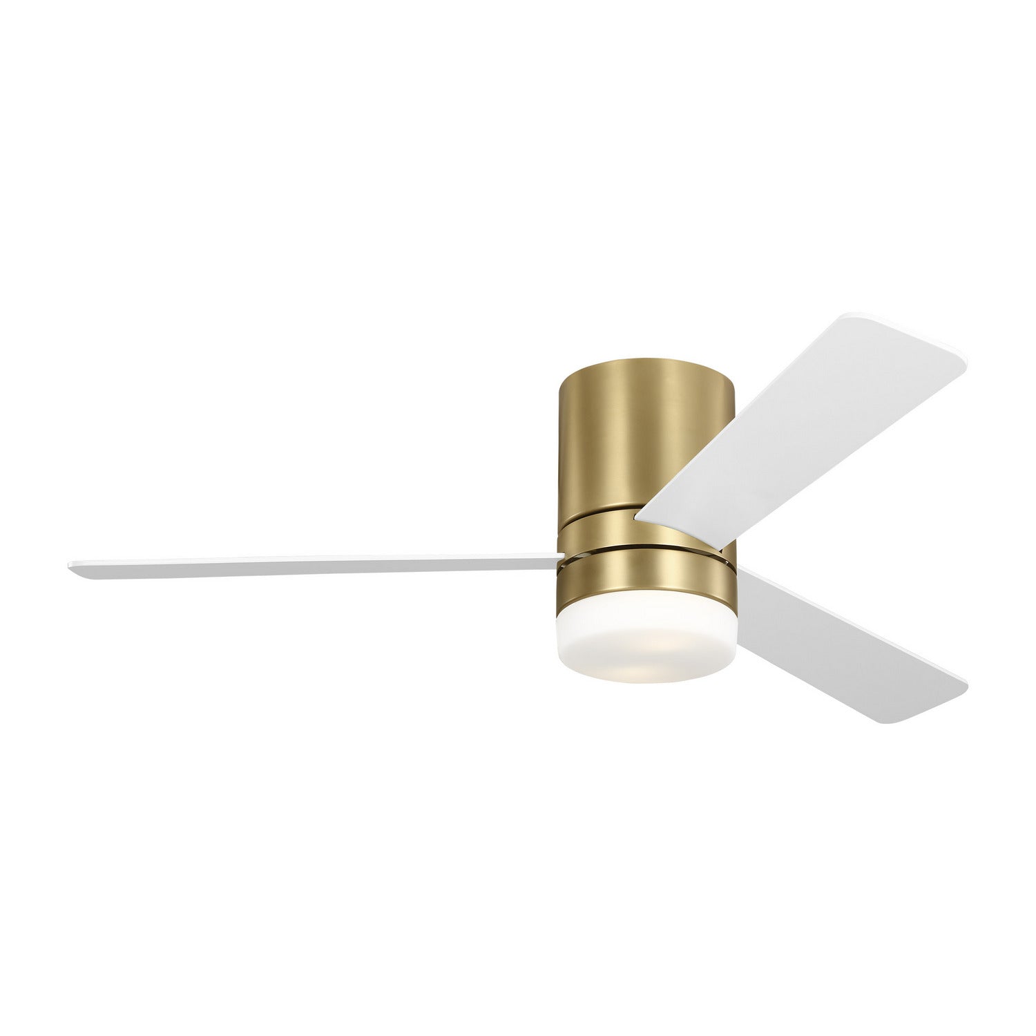 Generation Lighting - 3ERHR52BBSD - 52" Ceiling Fan - Era 52 Hugger LED - Burnished Brass