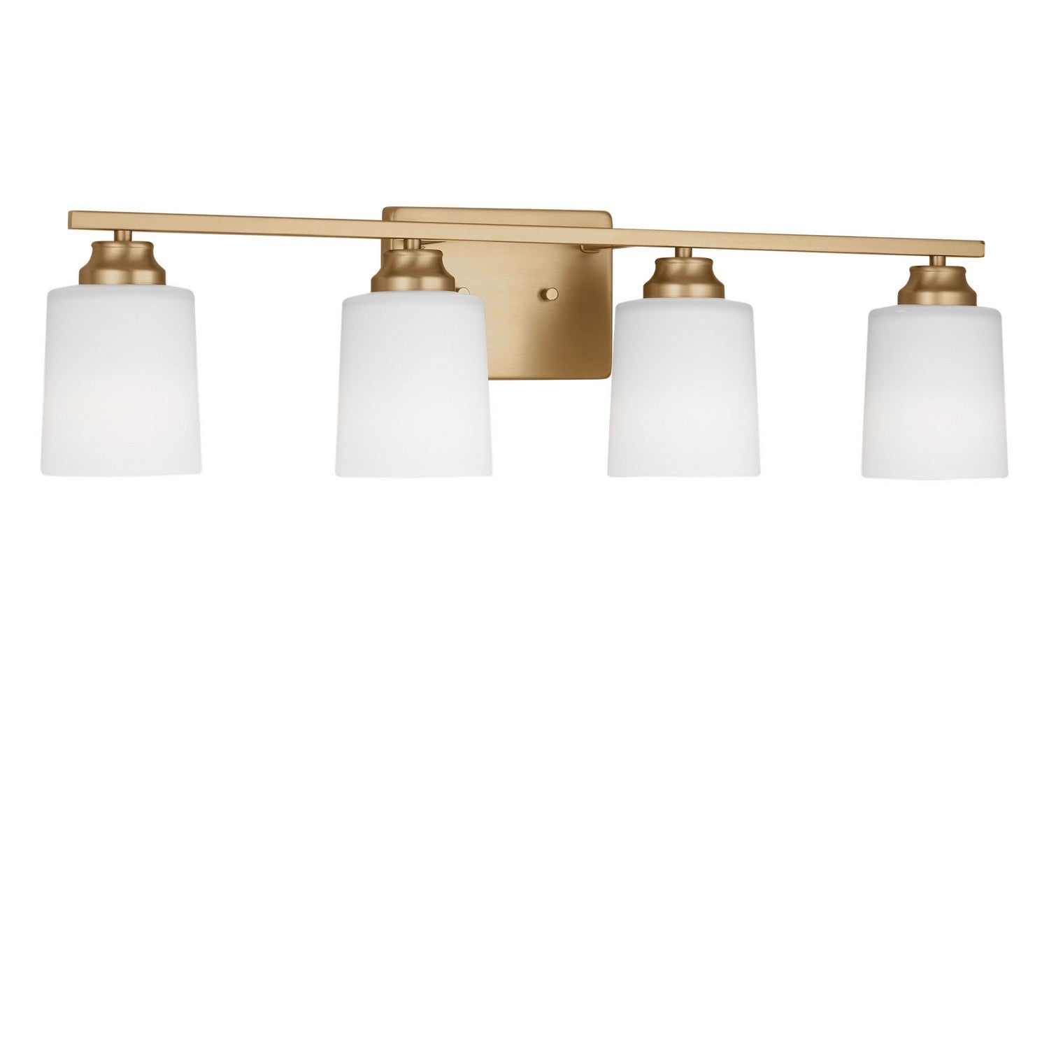 Generation Lighting - 4420904-848 - Four Light Bath - Vinton - Satin Brass