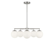 Generation Lighting - GLC1795BNE - Five Light Chandelier - Nube - Brushed Nickel