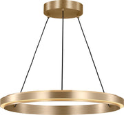 Generation Lighting - GLC1891SB - LED Chandelier - Aro - Satin Brass
