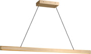 Generation Lighting - GLC1911SB - Linear Chandelier - Aro - Satin Brass