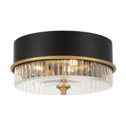Minka-Lavery - 1905-876 - Three Light Flush Mount - Stamford - Legacy Brass