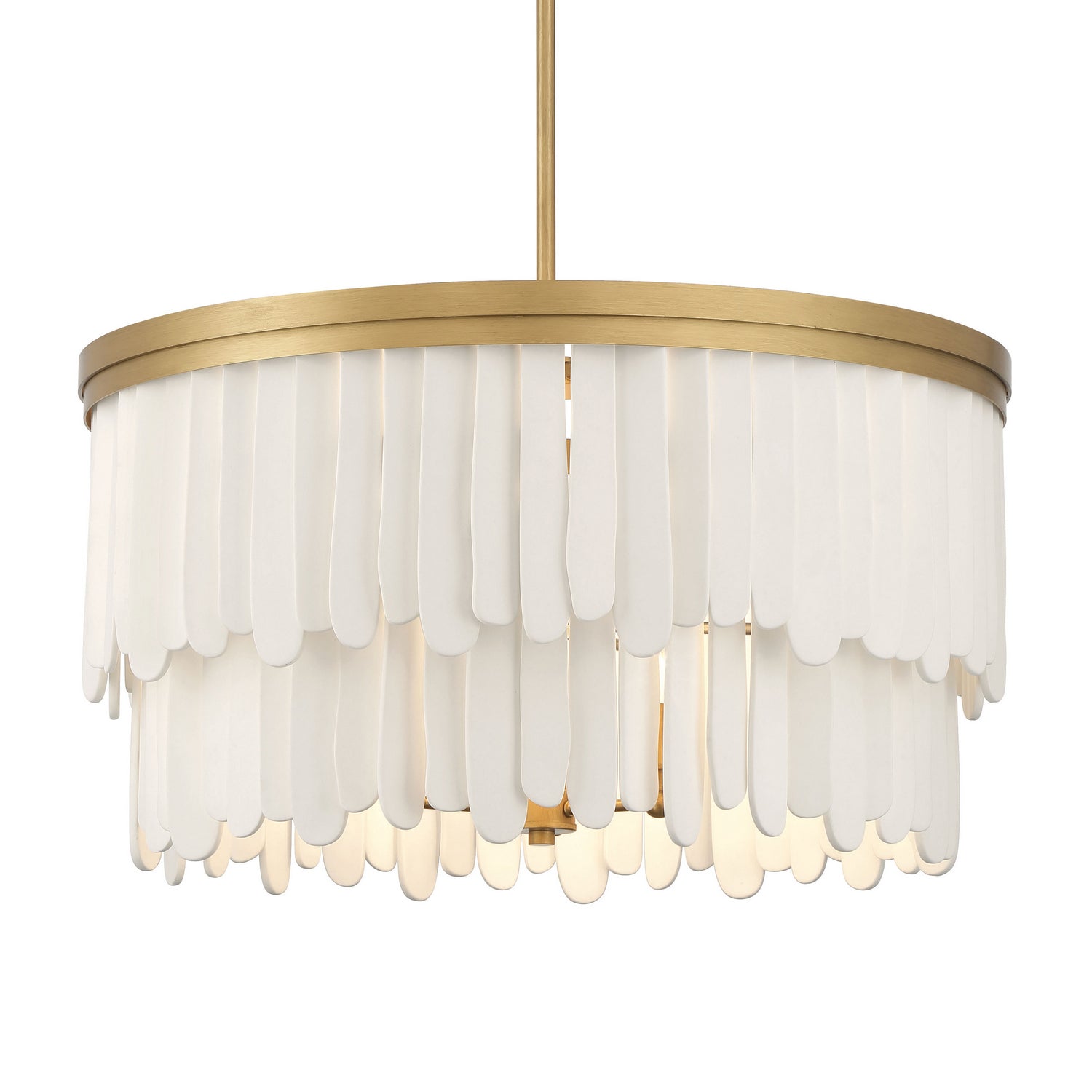 Minka-Lavery - 2079-870 - Nine Light Pendant - Briscade - Painted Legacy Brass