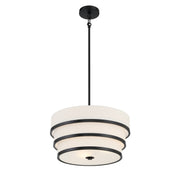 Minka-Lavery - 2443-66A - Three Light Pendant - Cascade - Coal