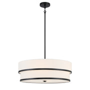 Minka-Lavery - 2445-66A - Four Light Pendant - Cascade - Coal