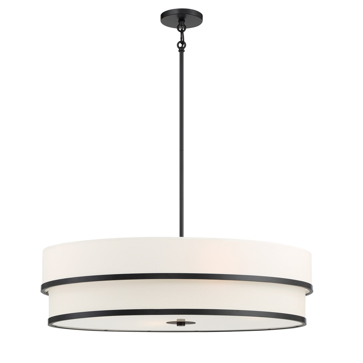 Minka-Lavery - 2448-66A - Four Light Pendant - Cascade - Coal