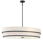 Minka-Lavery - 2449-66A - Four Light Pendant - Cascade - Coal