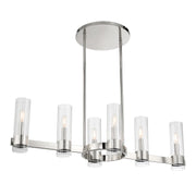 Minka-Lavery - 3896-77 - Six Light Island Pendant - Vernon Place - Chrome