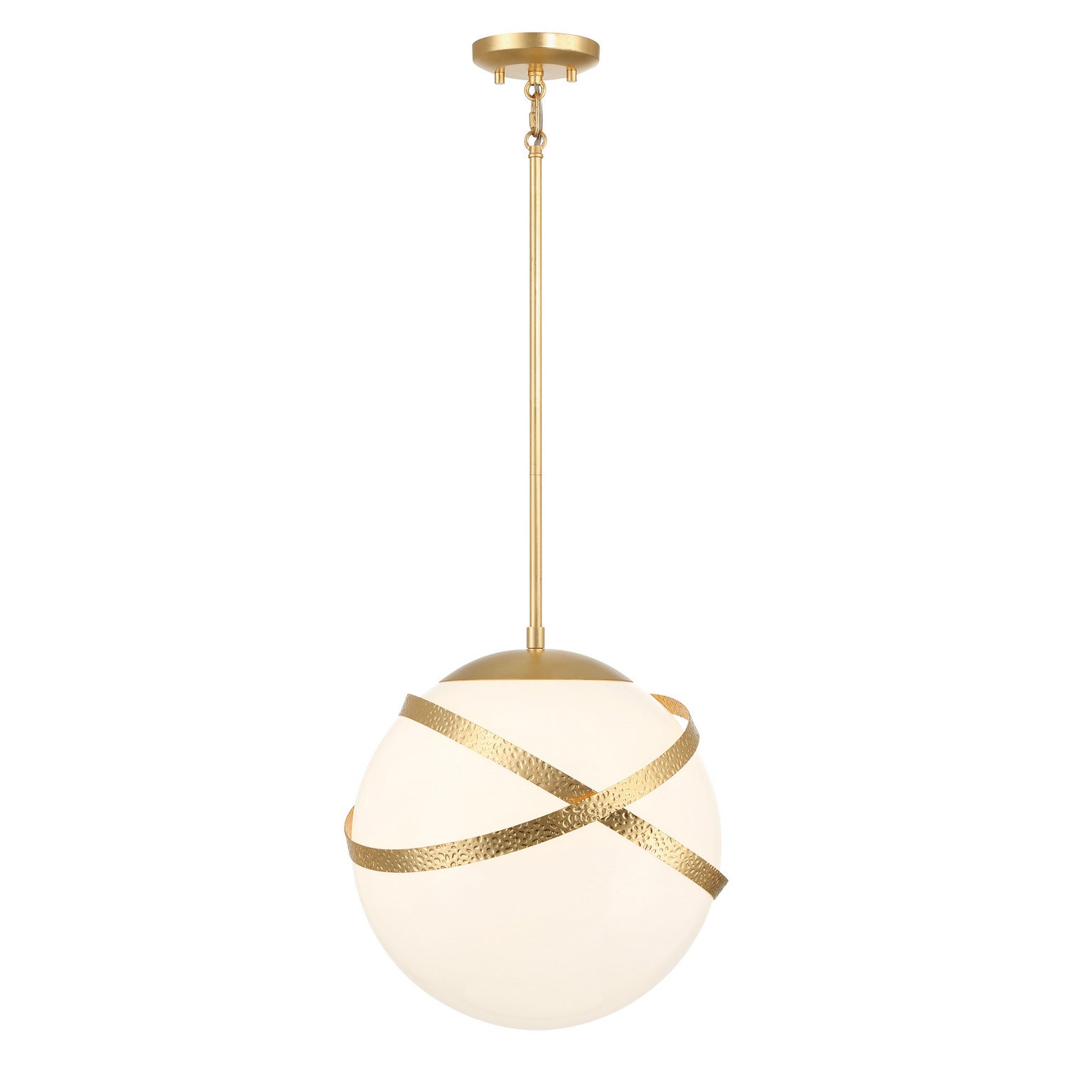 Minka-Lavery - 5432-853 - One Light Mini Pendant - Batignolles - Spring Gold Leaf