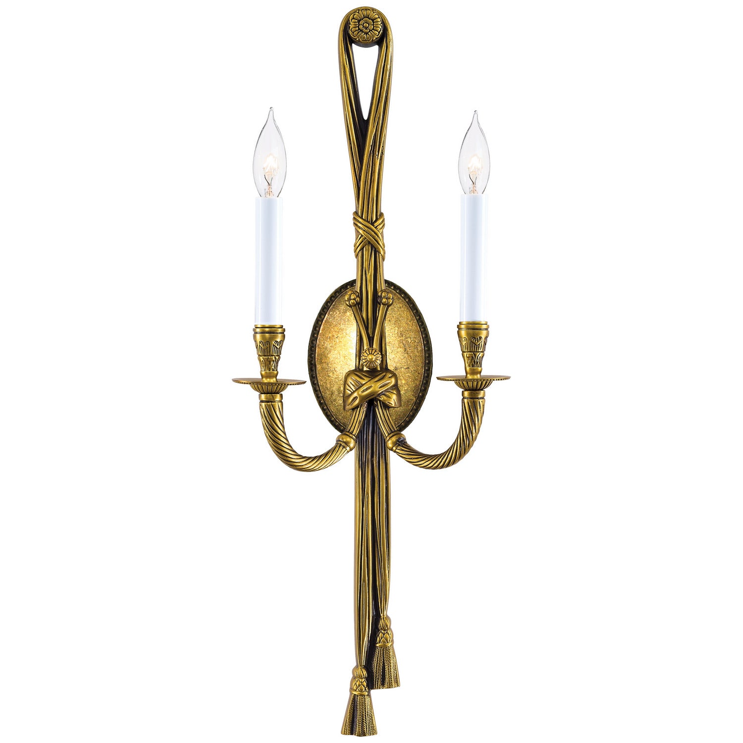 Metropolitan - N9682B - Two Light Wall Sconce - Oversized - Antique Gold